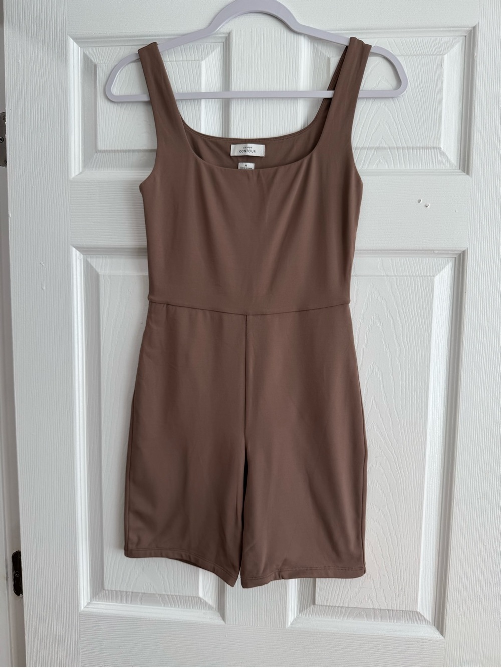 Babaton Brown Sleeveless Kids One-Piece Romper